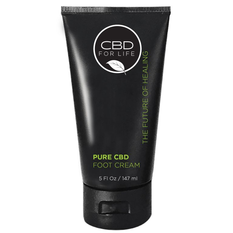 CBD For Life Foot Cream Hudson River Trading Co.