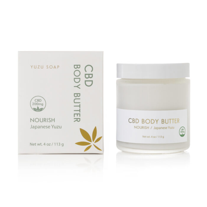 CBD Body Butter Japanese Yuzu Hudson River Trading Co.