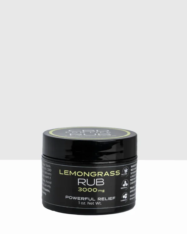 Lemongrass Rub- 3000mg